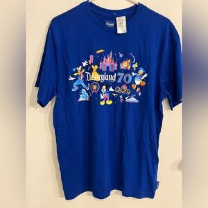 NWT Men’s size medium Disneyland 70th Anniversary Tee Shirt